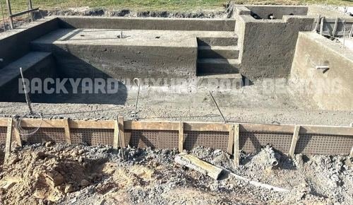 Custom pool project by Backyard Luxury Pool Designs