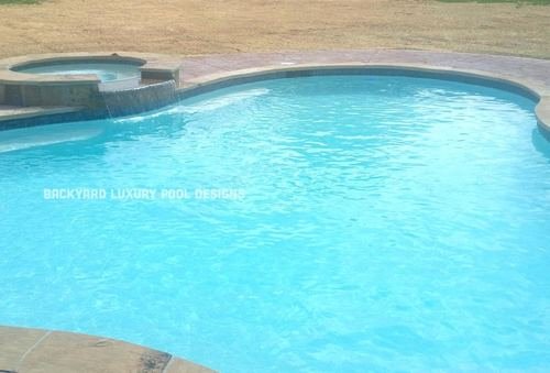 Custom pool project by Backyard Luxury Pool Designs
